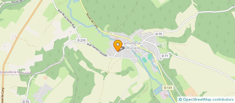 localisation de l'entreprise MADAME CHRISTINE COCATRIX à GRAINVILLE-LA-TEINTURIERE