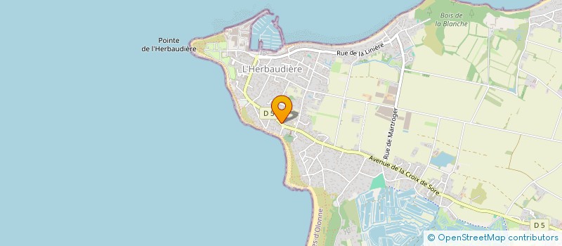 localisation de l'entreprise MADAME CHRISTINE COIFFARD à NOIRMOUTIER-EN-L'ILE