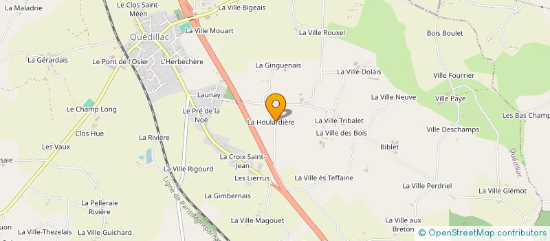 localisation de l'entreprise MADAME CHRISTINE COIRRY à QUEDILLAC