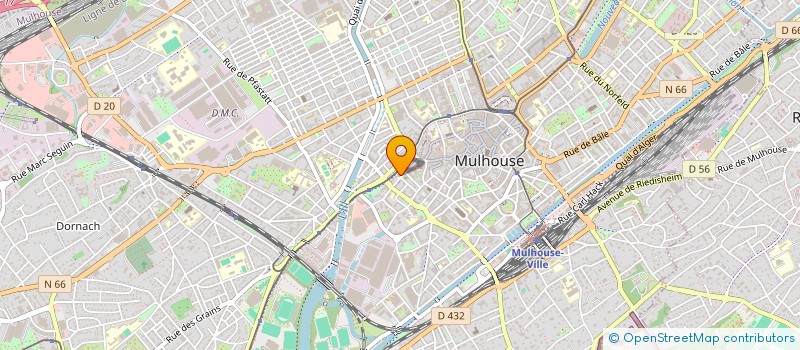 localisation de l'entreprise MADAME CHRISTINE COLAS  MULHOUSE