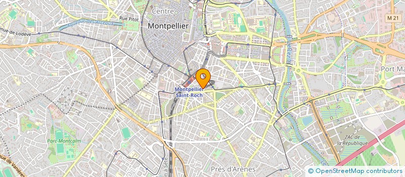 localisation de l'entreprise MADAME CHRISTINE COLLE à MONTPELLIER