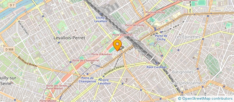 localisation de l'entreprise MADAME CHRISTINE COLOMBET  PARIS