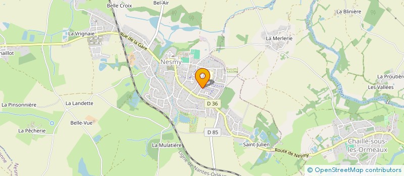 localisation de l'entreprise MADAME CHRISTINE COLSON  NESMY