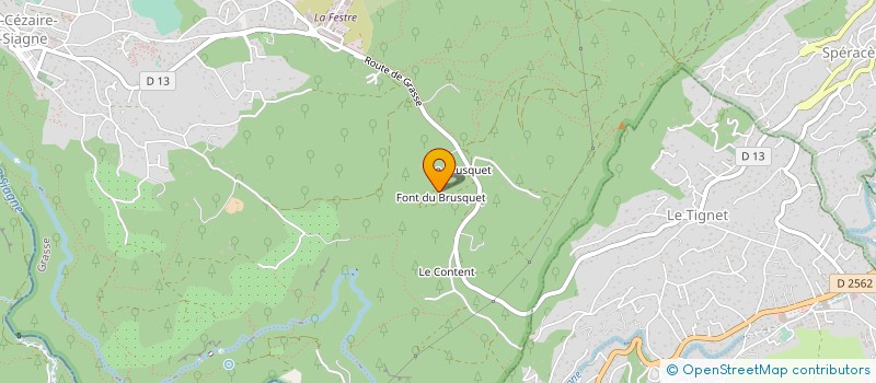 localisation de l'entreprise MADAME CHRISTINE CONTESSO à SAINT-CEZAIRE-SUR-SIAGNE