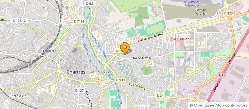 localisation de l'entreprise MADAME CHRISTINE CONTIE à CHARTRES