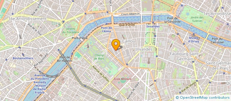 localisation de l'entreprise MADAME CHRISTINE CONVERT  PARIS