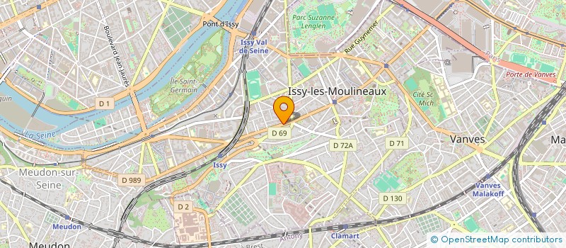 localisation de l'entreprise MADAME CHRISTINE CORNIOLO à ISSY-LES-MOULINEAUX