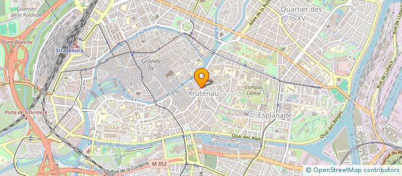 localisation de l'entreprise MADAME CHRISTINE CORVASCE à STRASBOURG