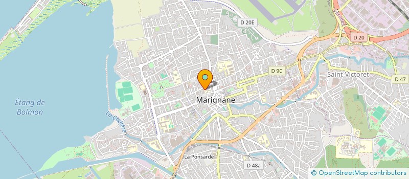 localisation de l'entreprise MADAME CHRISTINE COSTA à MARIGNANE