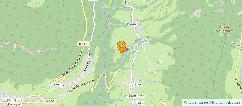 localisation de l'entreprise MADAME CHRISTINE COTS  CHAMBERY