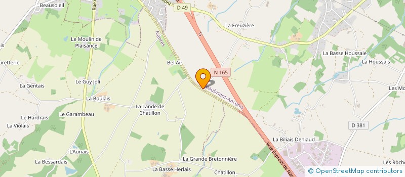 localisation de l'entreprise MADAME CHRISTINE COUEDEL à VIGNEUX-DE-BRETAGNE