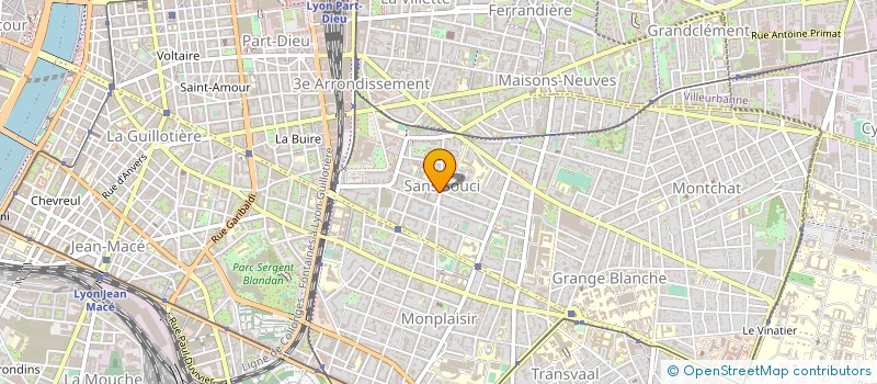 localisation de l'entreprise MADAME CHRISTINE COULON  LYON