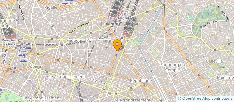 localisation de l'entreprise MADAME CHRISTINE COURBIS  PARIS