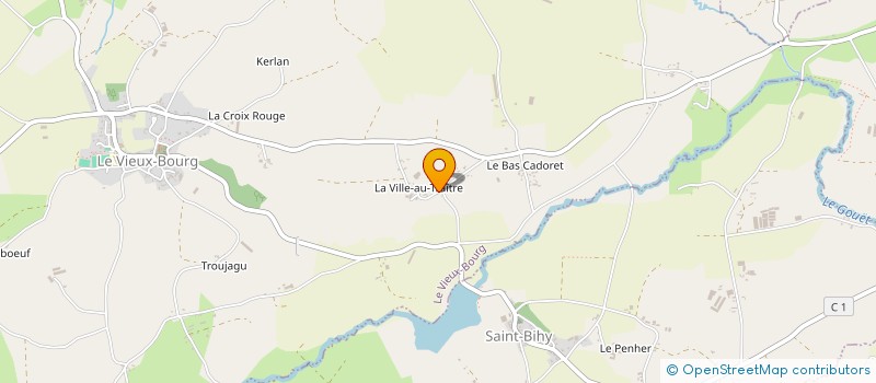 localisation de l'entreprise MADAME CHRISTINE COURCOUX à LE VIEUX-BOURG