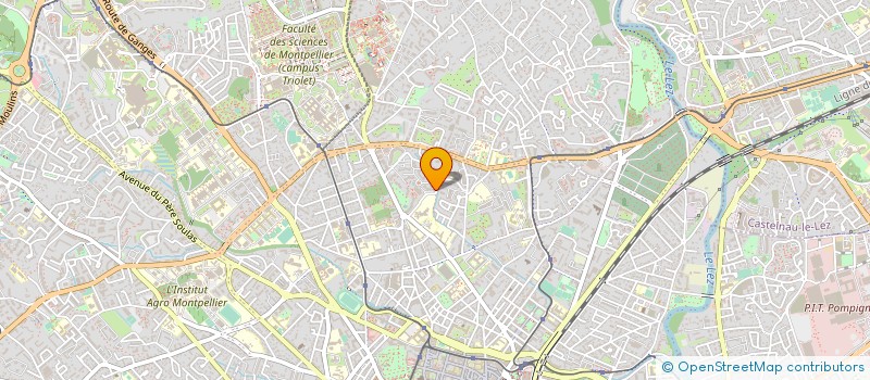 localisation de l'entreprise MADAME CHRISTINE COURET à MONTPELLIER