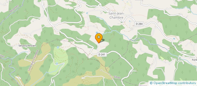 localisation de l'entreprise MADAME CHRISTINE COURTIAL  SAINT-JEAN-CHAMBRE