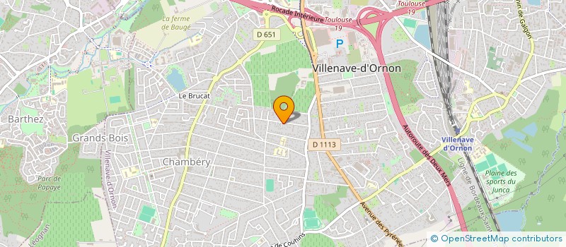 localisation de l'entreprise MADAME CHRISTINE COUTANT  VILLENAVE-D'ORNON