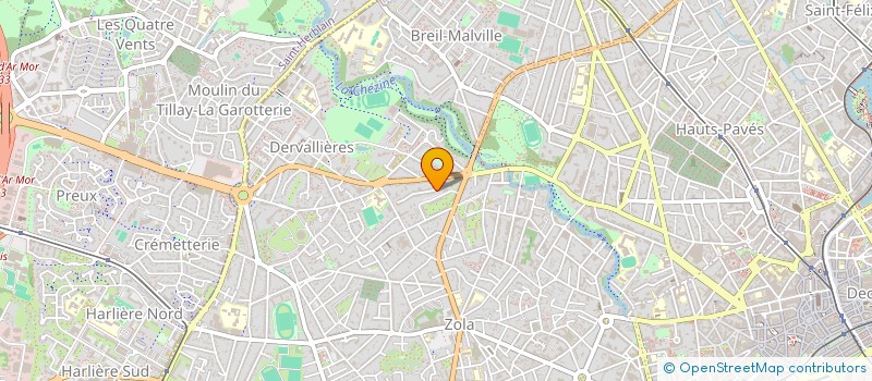 localisation de l'entreprise MADAME CHRISTINE COUTANT à NANTES