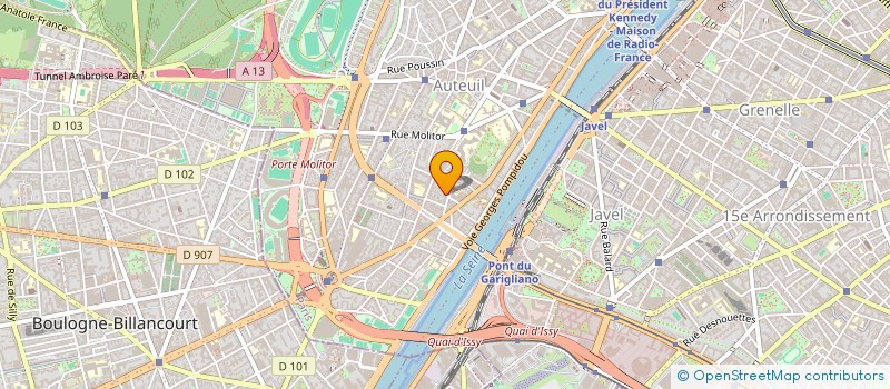 localisation de l'entreprise MADAME CHRISTINE COUTAYA  PARIS