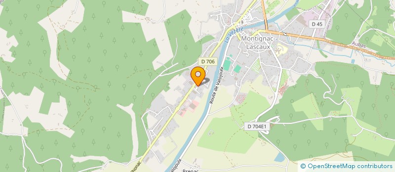 localisation de l'entreprise MADAME CHRISTINE COZETTE  MONTIGNAC-LASCAUX