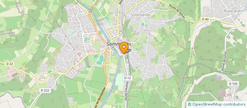 localisation de l'entreprise MADAME CHRISTINE CREMADES  SOMMIERES