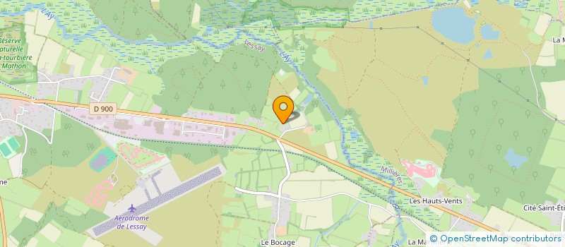 localisation de l'entreprise MADAME CHRISTINE CRESPIN  LESSAY