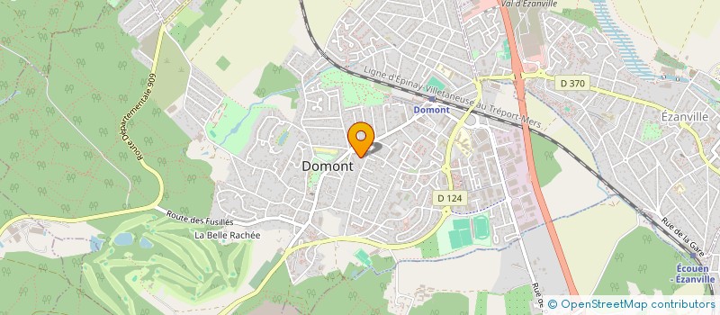 localisation de l'entreprise MADAME CHRISTINE CUCUEL  DOMONT