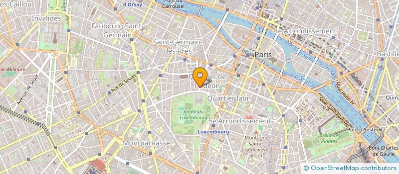 localisation de l'entreprise MADAME CHRISTINE D ANDIGNE  PARIS