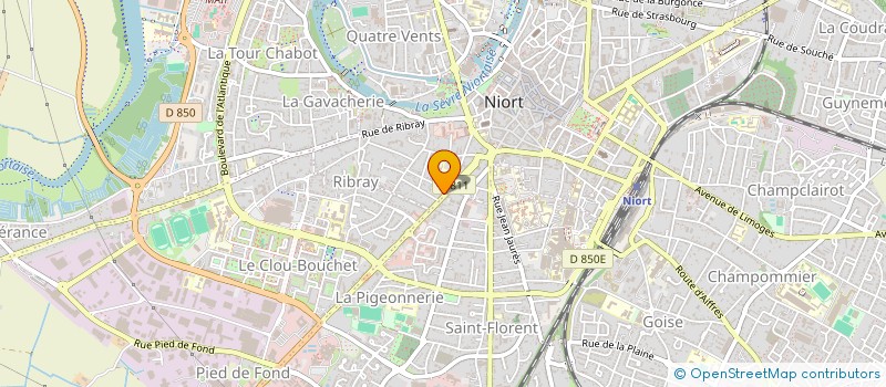 localisation de l'entreprise MADAME CHRISTINE D OLIVEIRA à NIORT