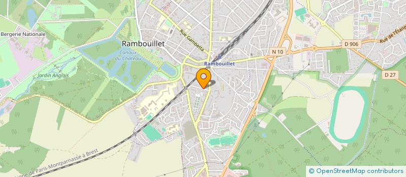 localisation de l'entreprise MADAME CHRISTINE DAMINATO à RAMBOUILLET