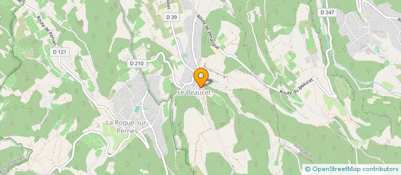 localisation de l'entreprise MADAME CHRISTINE DANTAUX  LE BEAUCET