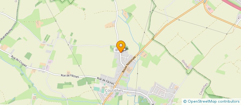 localisation de l'entreprise MADAME CHRISTINE DASSONNEVILLE  COUTICHES