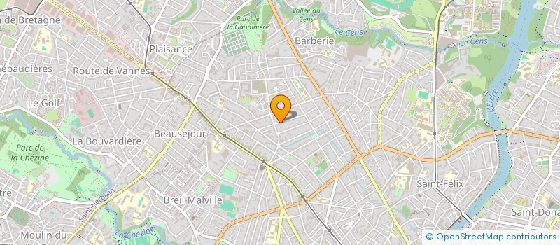 localisation de l'entreprise MADAME CHRISTINE DATIN à NANTES