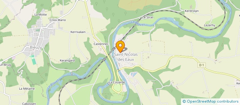 localisation de l'entreprise MADAME CHRISTINE DAVIS  PLUMELIAU-BIEUZY