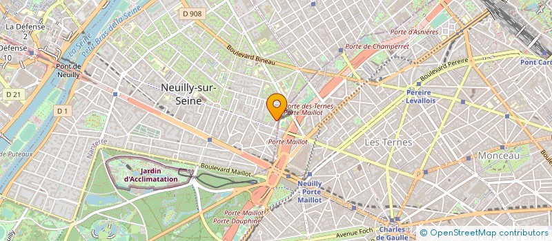 localisation de l'entreprise MADAME CHRISTINE DE LIBOUTON à NEUILLY-SUR-SEINE
