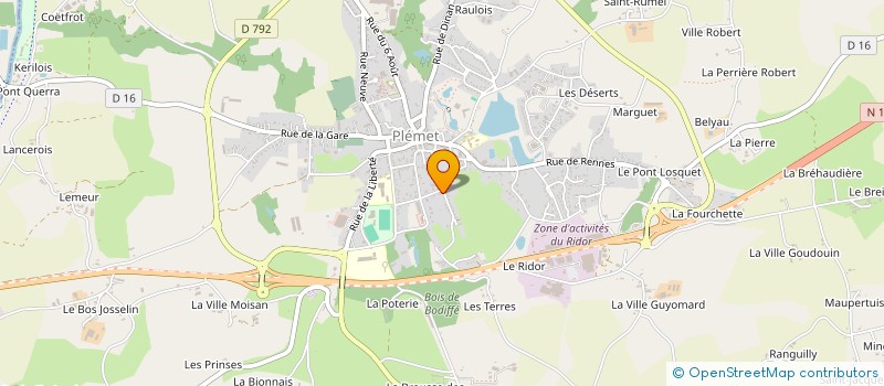 localisation de l'entreprise MADAME CHRISTINE DE MAESSCHALCK  PLEMET