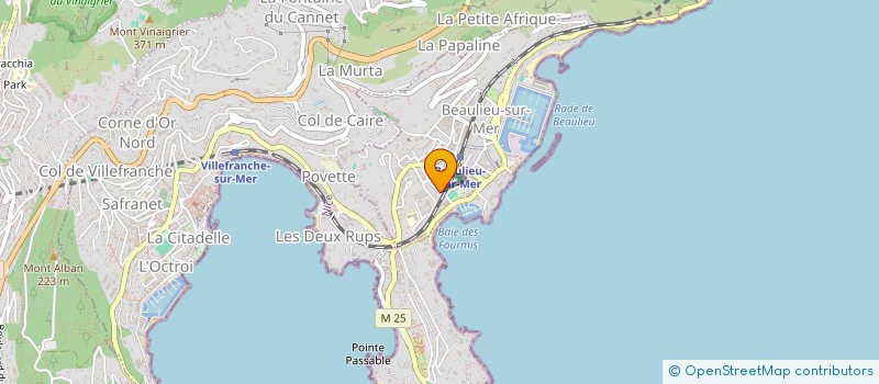 localisation de l'entreprise MADAME CHRISTINE DE MAY à BEAULIEU-SUR-MER