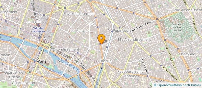 localisation de l'entreprise MADAME CHRISTINE DE RAFAEL  PARIS