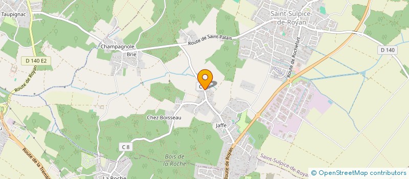 localisation de l'entreprise MADAME CHRISTINE DE SOUSA REIS  SAINT-SULPICE-DE-ROYAN