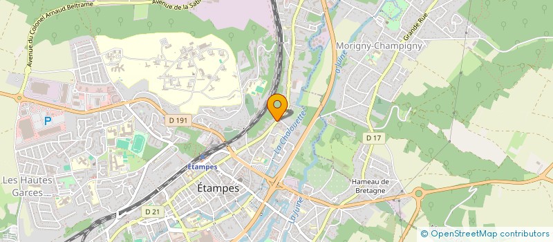 localisation de l'entreprise MADAME CHRISTINE DEBARRE  ETAMPES