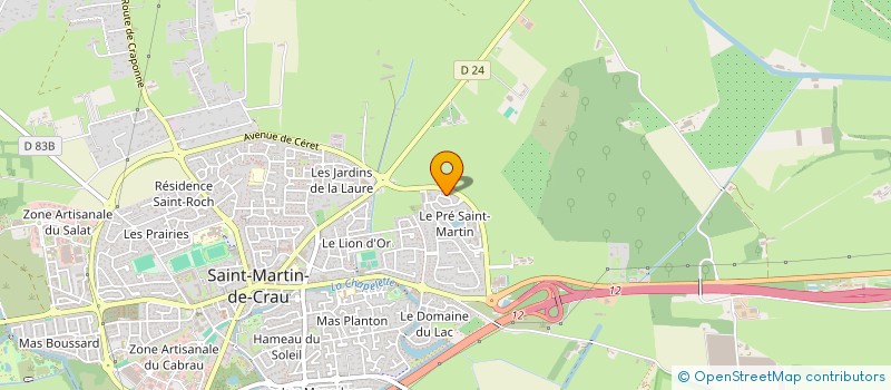 localisation de l'entreprise MADAME CHRISTINE DECADI à SAINT-MARTIN-DE-CRAU