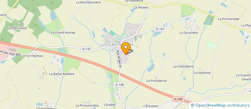 localisation de l'entreprise MADAME CHRISTINE DEFOND à SEVREMOINE