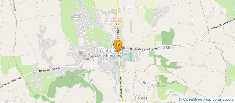 localisation de l'entreprise MADAME CHRISTINE DEGERY  SAINT-SIMEON-DE-BRESSIEUX