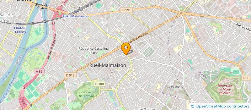 localisation de l'entreprise MADAME CHRISTINE DEGIOANNI à RUEIL-MALMAISON