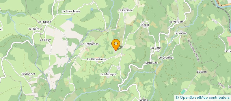 localisation de l'entreprise MADAME CHRISTINE DEGOILLE  AUZELLES