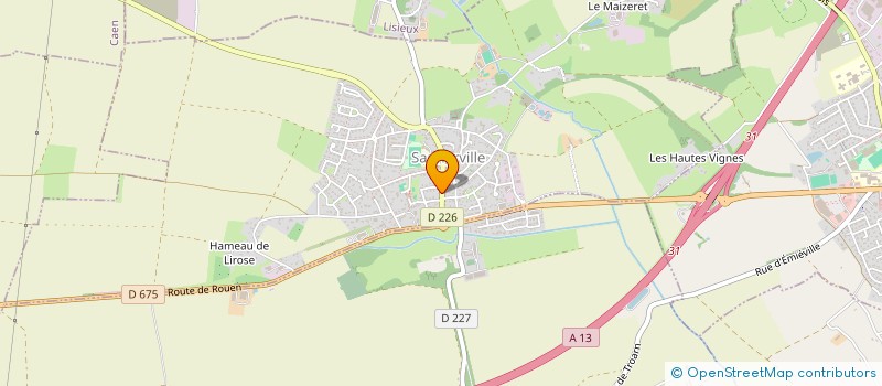 localisation de l'entreprise MADAME CHRISTINE DEGRYSE  SANNERVILLE