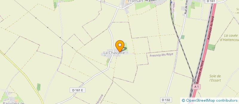 localisation de l'entreprise MADAME CHRISTINE DELACHERIE  LA CHAVATTE