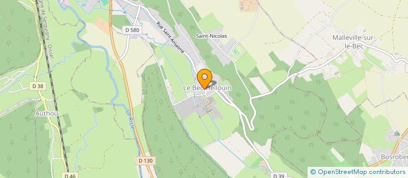 localisation de l'entreprise MADAME CHRISTINE DELAPORTE à LE BEC-HELLOUIN