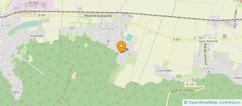 localisation de l'entreprise MADAME CHRISTINE DELAPORTE  NOINTEL