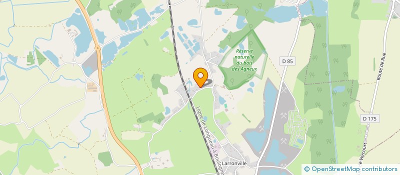 localisation de l'entreprise MADAME CHRISTINE DELAUTRE  RUE